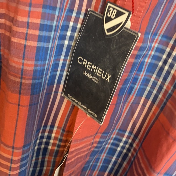 Cremieux 38 men’s soft lightweight shirt sleeved button down shirt - Picture 2 of 8